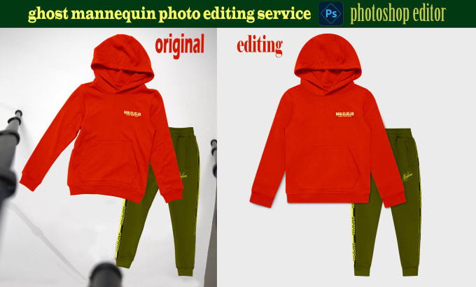 I will any clothing fashion photography edit best ghost mannequin symmetrical service