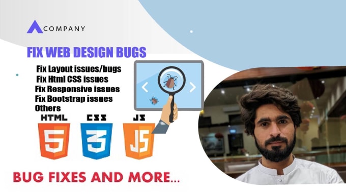 Fix html css layout and functional problems of website by Aijaz_pak ... image.