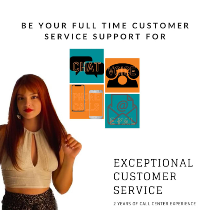 be a full time customer service support , live agent