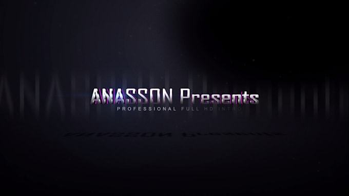 create cool professional 3D animated Full HD intro