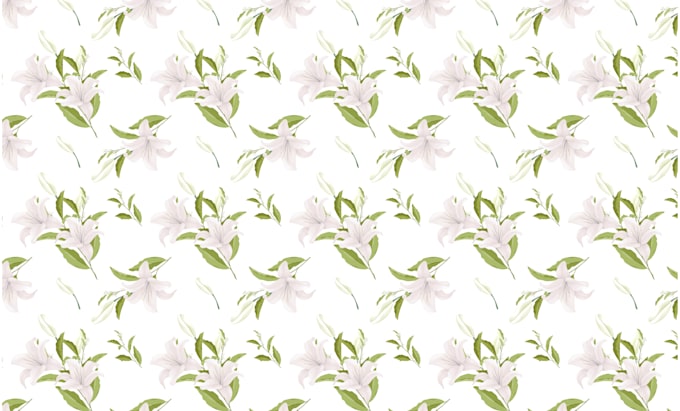 design floral and tropical vector seamless pattern