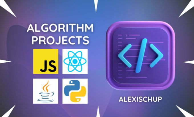 Do react js, javascript, python, java algorithm projects by Alexischup ...