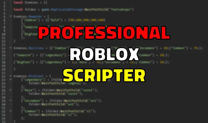 Script anything for you on roblox by Neeols | Fiverr