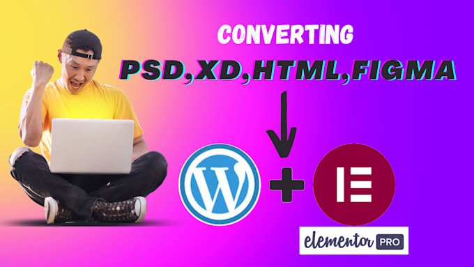 Clone figma, sketch, html, psd, and xd to wordpress website using ...