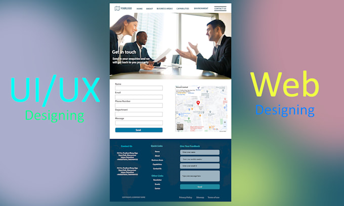 design awesome web page for your website