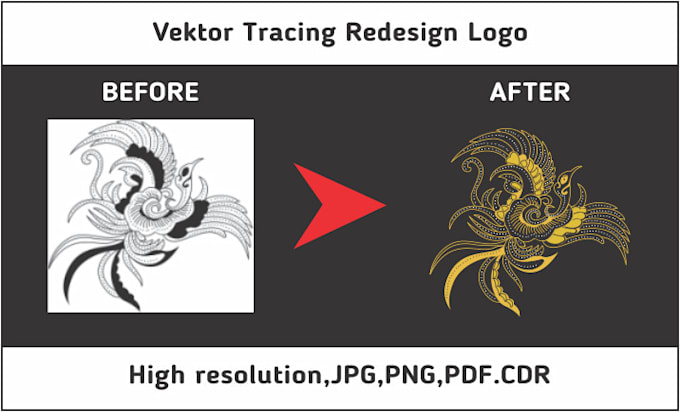 redesign, modify, vectorize, edit, and fix your logo