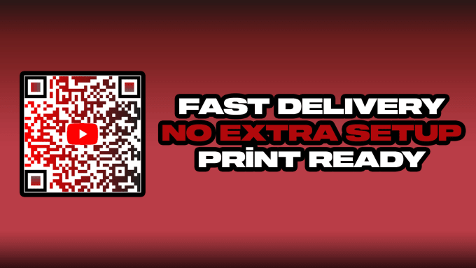 Create a qr code with your business logo by Tnesqt Fiverr