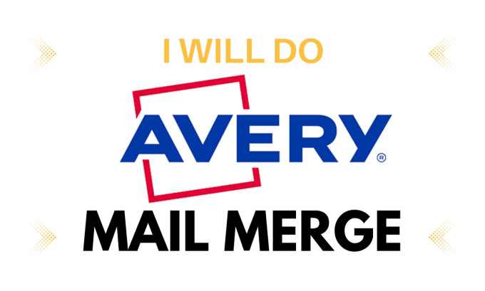 Avery Mail Merge For Letters Labels Envelopes By Saiful19 Fiverr 3392