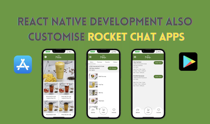 convert your design into react native mobile app