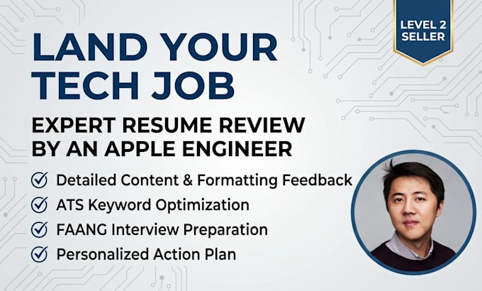 review and rewrite your tech resume as a faang engineer