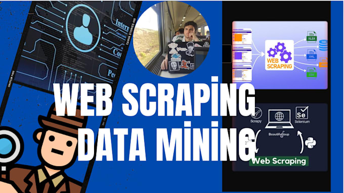 Code your web scraping and data collection project by Berkantrel | Fiverr
