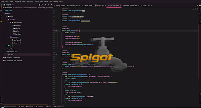 Code spigot plugins for your server for cheap by Kowyth | Fiverr