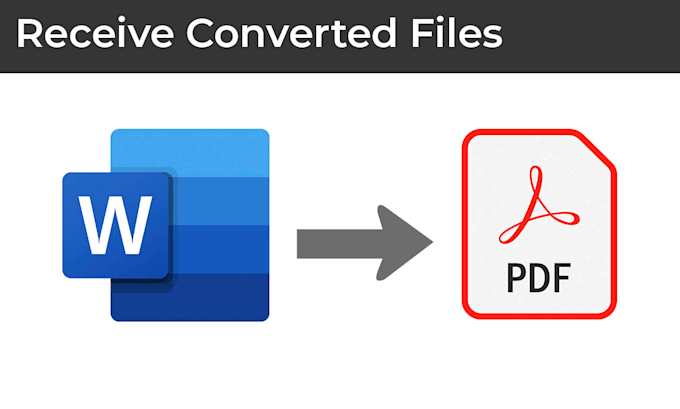 Convert your documents to pdf or word by Obsidian23 | Fiverr