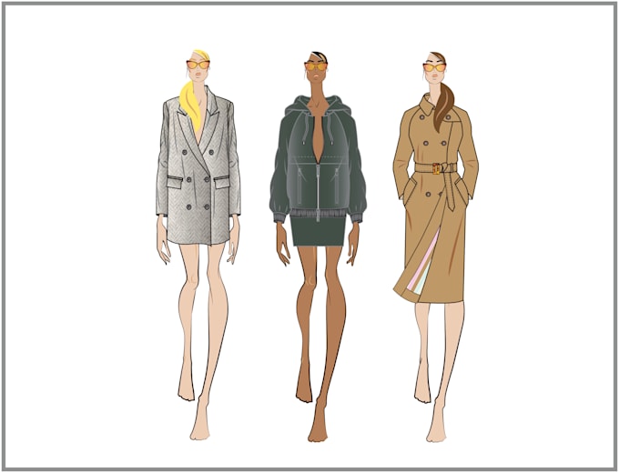 create your fashion illustrations