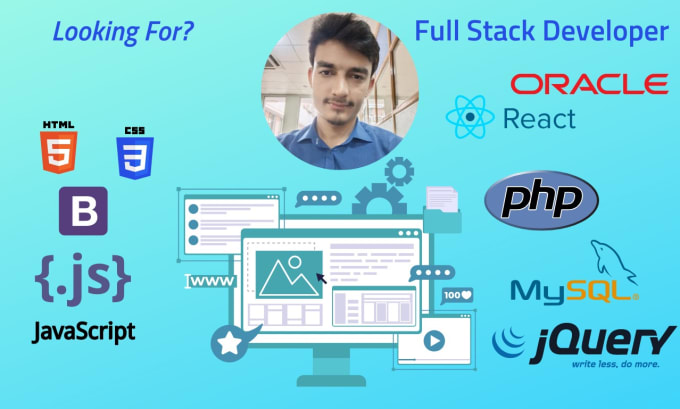 Be your full stack web developer by Mubeen_icky | Fiverr