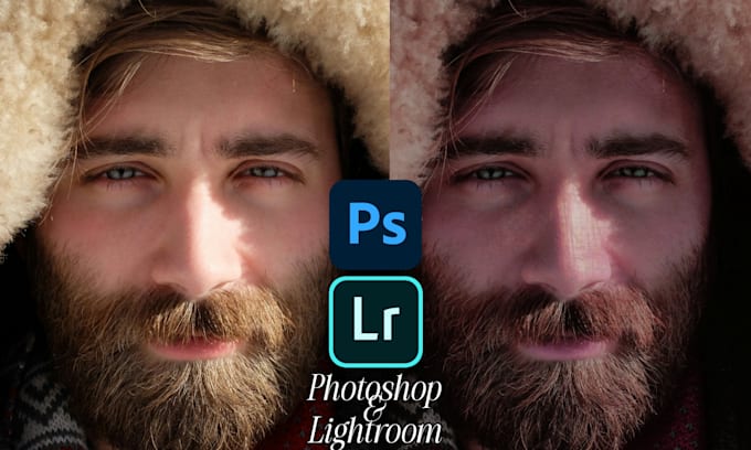 photoshop your image and color grading