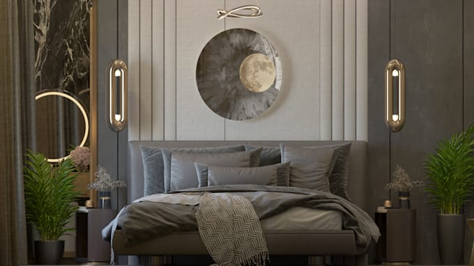 Image showcasing Create exclusive interior design, photo realistic 3d by Muhammednibras ...