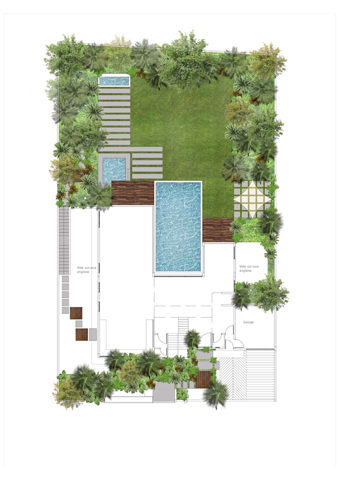 je vais dessiner vos plans architecture, élévations, coupes, cad
