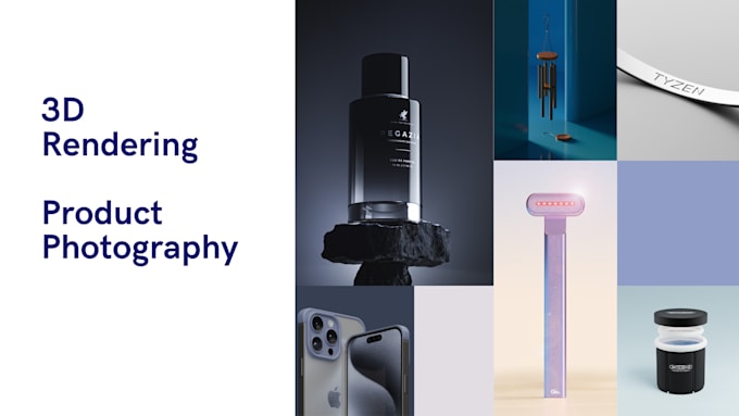 Do 3d photo realistic product rendering by Ejay1995 | Fiverr