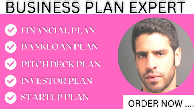 Write an effective business plan investor financial bank loan