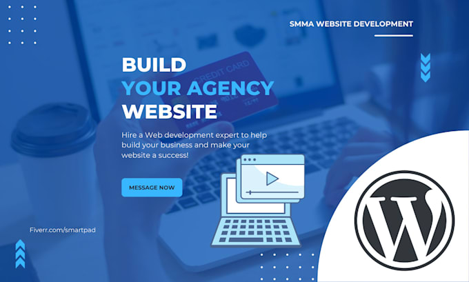 create a high quality smma website for your agency