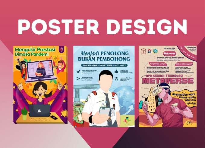 Create poster and infografis profesional design by Riswandev | Fiverr