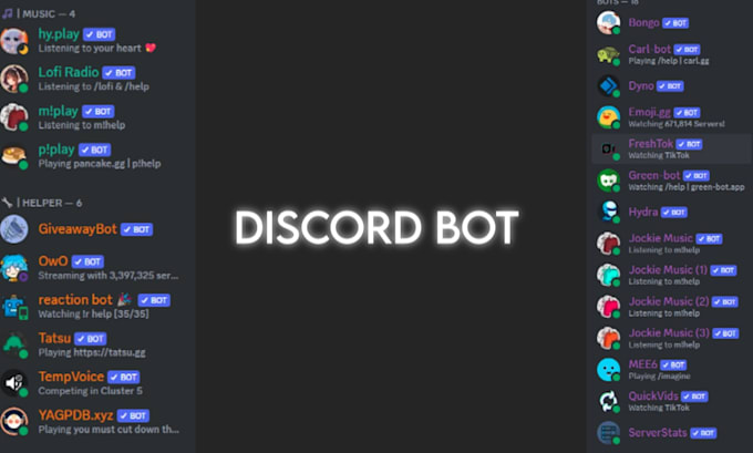 make professional discord server for you