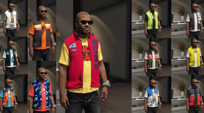 Create best clothing, fivem cloth, pack fivem clothing for your gta v ...