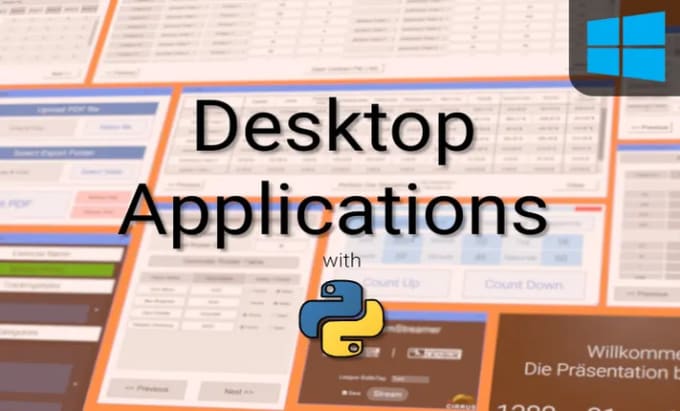 Create your application with python by Ahmed_ben_saber | Fiverr