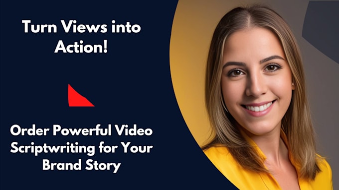 be a video script writer for facebook,insta, youtube scriptwriting
