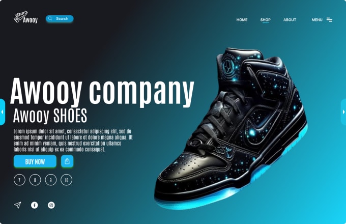 Design professional social media posts website design by