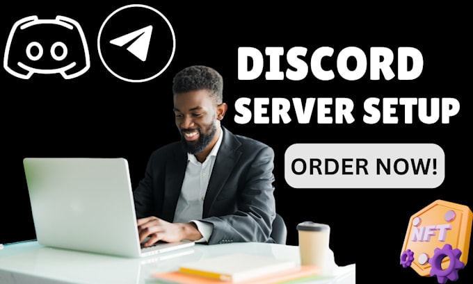 Do discord server setup and management for your project by ...