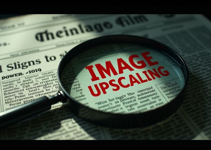 upscale images and improve the details for you using ai