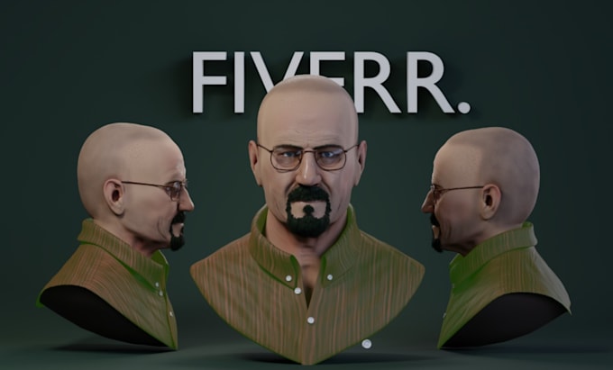 sculpt any 3d model and bust for 3d printing