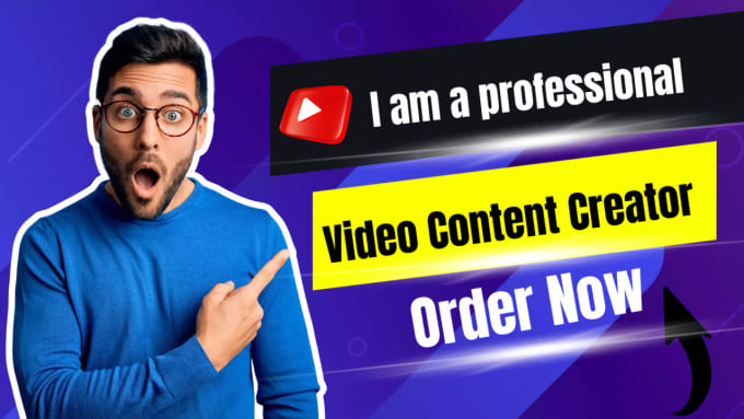 professional youtube video content creator and video editor