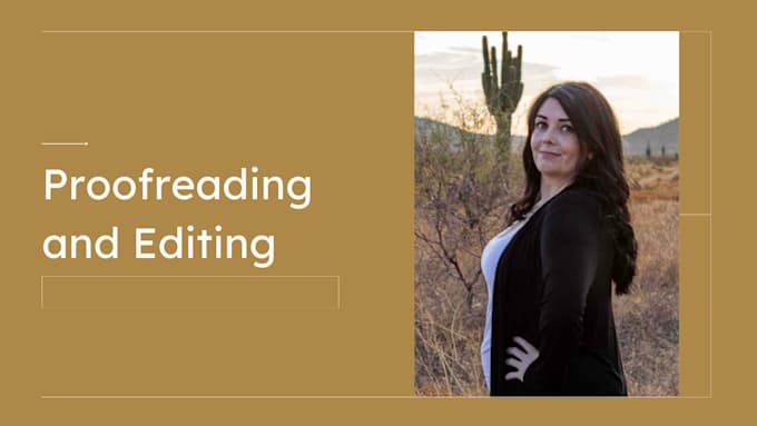 proofread and correct grammar, spelling, and punctuation