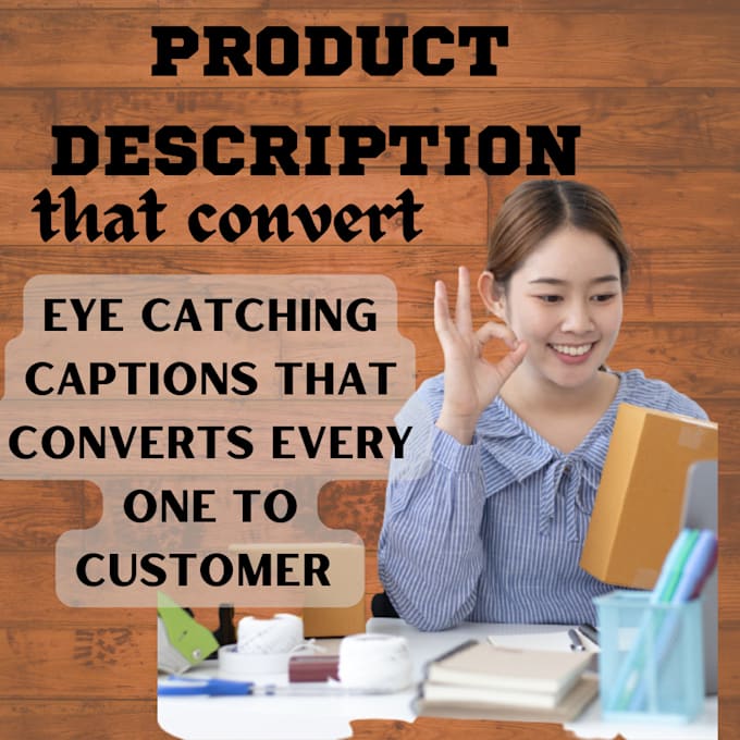 Create eye catching and attractive product descriptions by Ayshakufena Fiverr