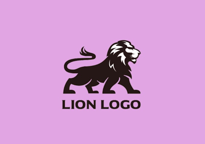 design lion head logo with unlimited revision