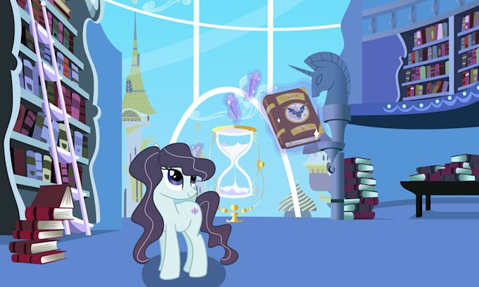 draw you your own custom pony in the mlp artstyle