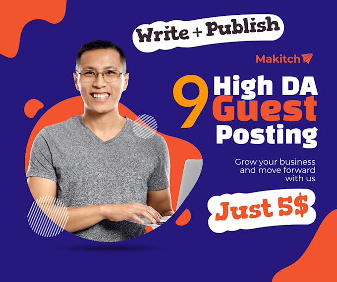 do 5 do follow guest post on high da 90 sites