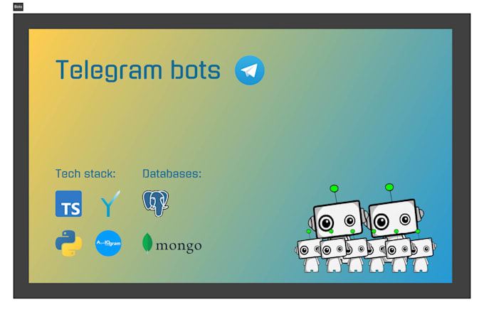 Create telegram chat bot by Aleveha | Fiverr