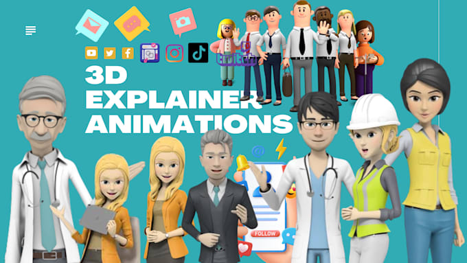 3d animation explainer advertisement
