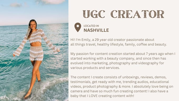 create ugc videos for your tiktoks and other social medias