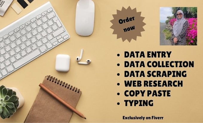 Do data entry, data collection, copy paste, and web research by ...