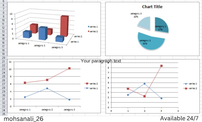Create Awesome Excel Animated Bar And Pie Chart Graph Dashboard Create Awesome Excel Animated Bar And Pie Chart Graph Dashboard