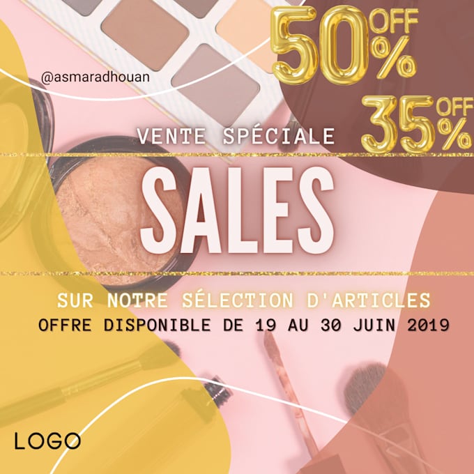 Create custom social media design by Asmaradhouan731 Fiverr