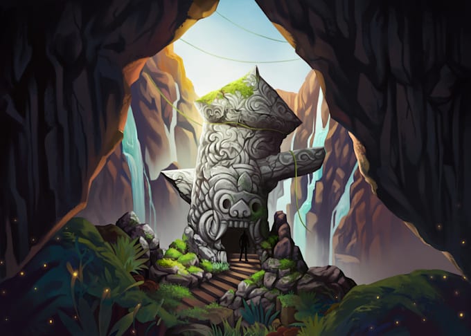 do amazing background art