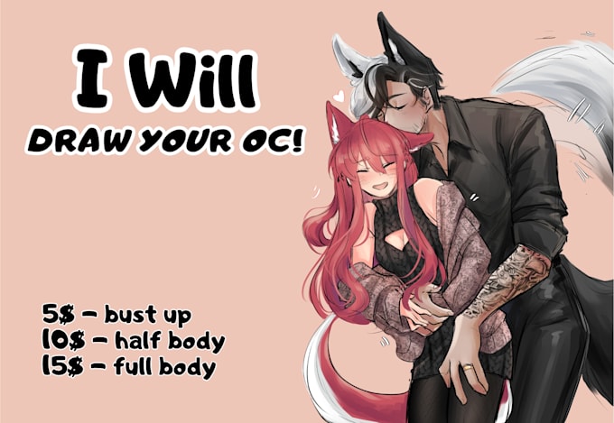 sketch anime art commission