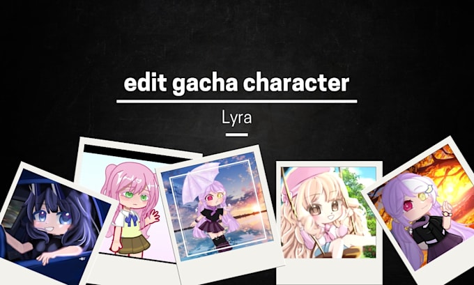 edit gacha character professionally