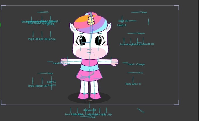 rig professional 2d characters ready for animation